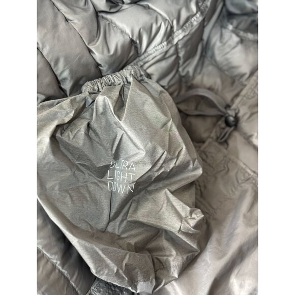 Uniqlo Ultra Light Down Packable Puffer Jacket Coat Gray Unisex Size XL Unworn - Picture 8 of 9